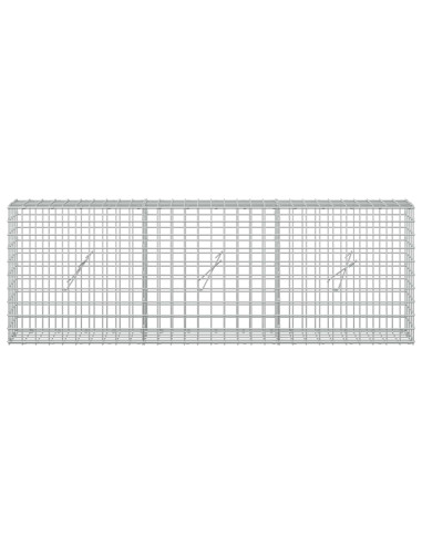 Gabion con Filo da 3,5 mm e Maglia da 5x5 cm 150x20x50 cm