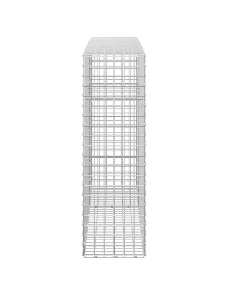 Gabion con Filo da 3,5 mm e Maglia da 5x5 cm 150x30x100 cm