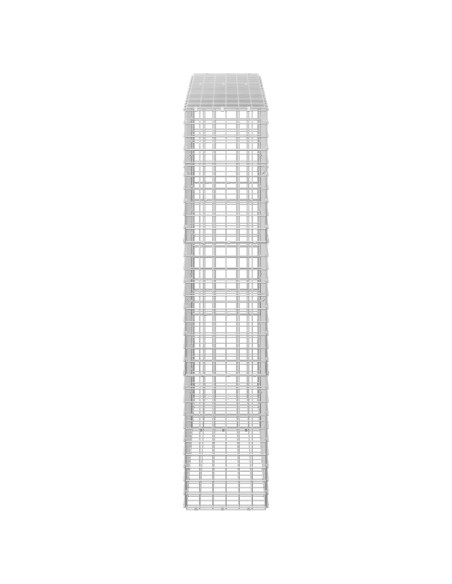 Gabion con Filo da 3,5 mm e Maglia da 5x5 cm 150x30x150 cm
