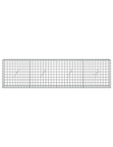 Gabion con Filo da 3,5 mm e Maglia da 5x5 cm 200x20x50 cm