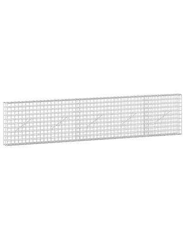 Gabion con Filo da 3,5 mm e Maglia da 5x5 cm 250x10x50 cm