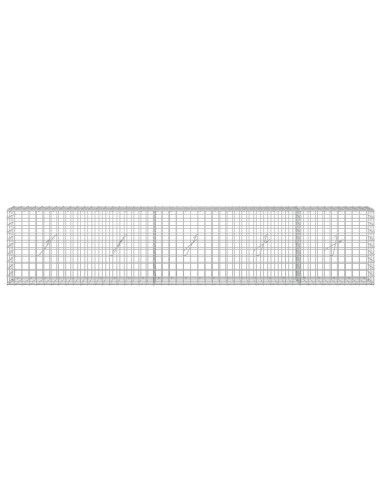 Gabion con Filo da 3,5 mm e Maglia da 5x5 cm 250x20x50 cm