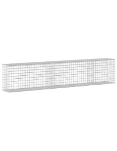 Gabion con Filo da 3,5 mm e Maglia da 5x5 cm 250x30x50 cm 2