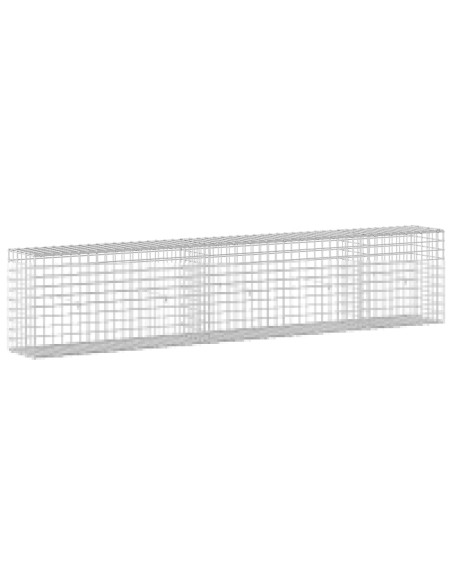 Gabion con Filo da 3,5 mm e Maglia da 5x5 cm 250x30x50 cm