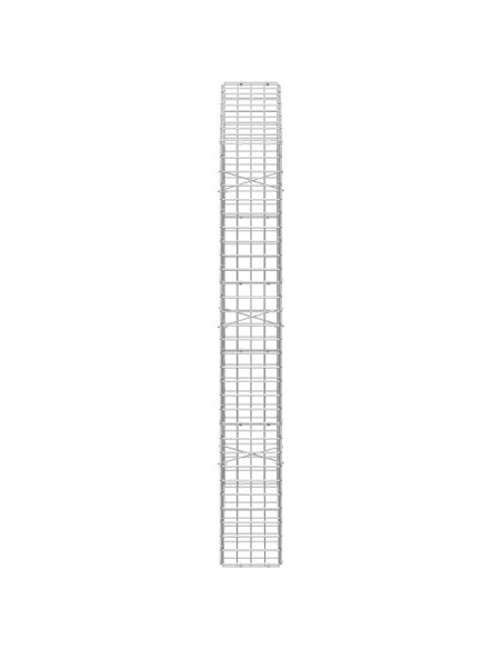 Gabion con Filo da 3,5 mm e Maglia da 5x5 cm 50x20x150 cm
