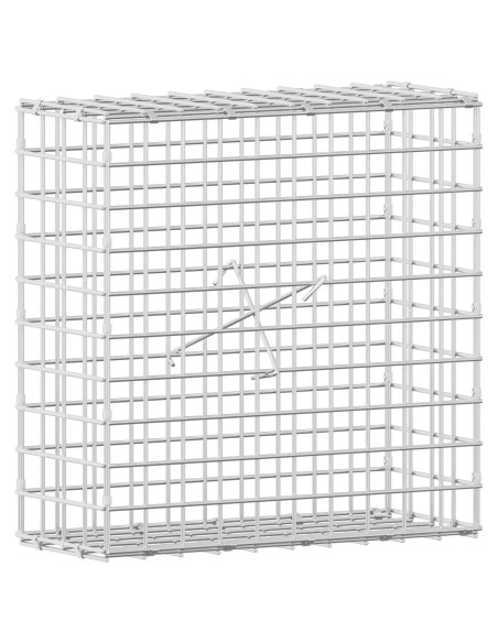 Gabion con Filo da 3,5 mm e Maglia da 5x5 cm 50x20x50 cm