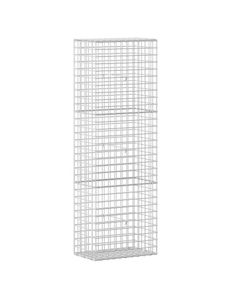 Gabion con Filo da 3,5 mm e Maglia da 5x5 cm 50x30x150 cm