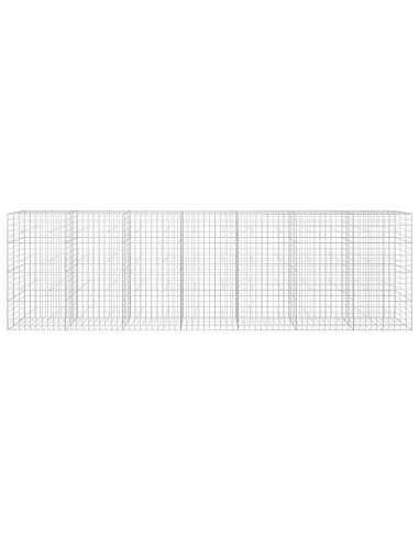 Gabione con Filo da 3,5 mm e Rete da 10x10 cm 700x30x200 cm