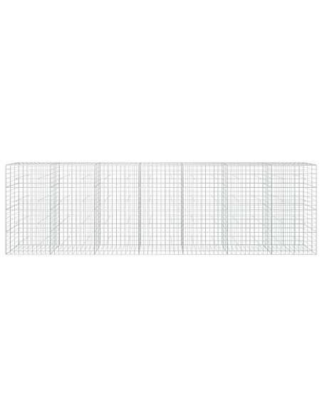 Gabione con Filo da 3,5 mm e Rete da 10x10 cm 700x30x200 cm