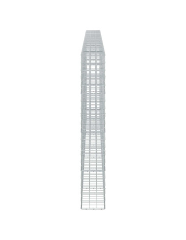 Gabione con Filo da 3,5 mm e Rete da 10x10 cm 700x30x200 cm