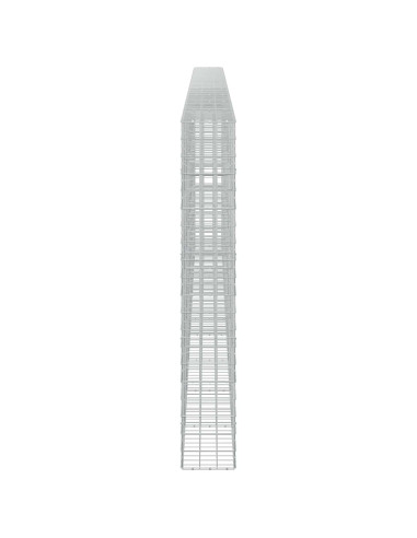 Gabione con Filo da 3,5 mm e Rete da 10x10 cm 900x30x200 cm