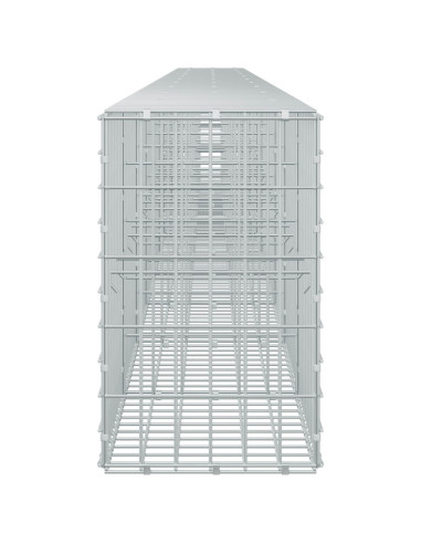 Gabione con Filo da 3,5 mm e Rete da 5x10 cm 1050x30x50 cm