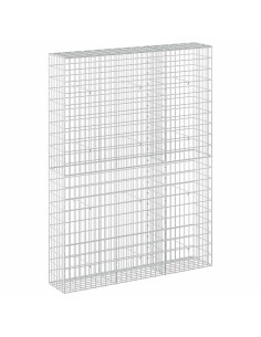 Gabione con Filo da 3,5 mm e Rete da 5x10 cm 150x30x200 cm 2