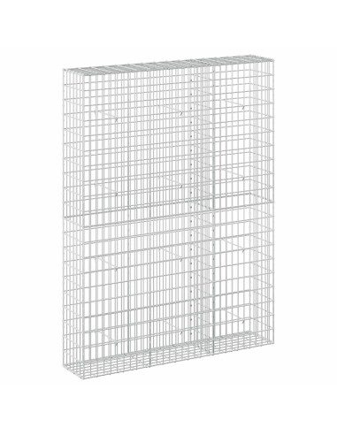 Gabione con Filo da 3,5 mm e Rete da 5x10 cm 150x30x200 cm