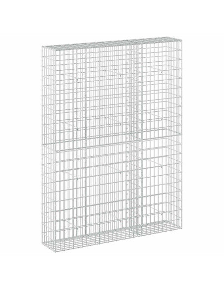 Gabione con Filo da 3,5 mm e Rete da 5x10 cm 150x30x200 cm
