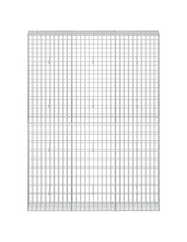 Gabione con Filo da 3,5 mm e Rete da 5x10 cm 150x30x200 cm