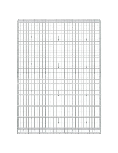 Gabione con Filo da 3,5 mm e Rete da 5x10 cm 150x30x200 cm