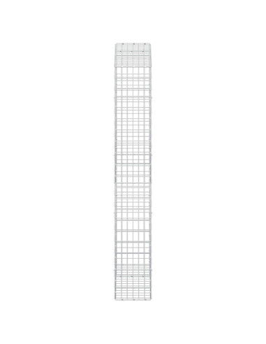 Gabione con Filo da 3,5 mm e Rete da 5x10 cm 150x30x200 cm