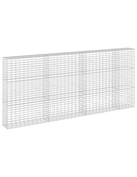 Gabione con Filo da 3,5 mm e Rete da 5x10 cm 350x30x150 cm