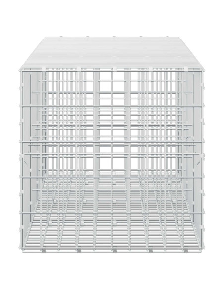 Gabione con Filo da 3,5 mm e Rete da 5x10 cm 350x50x50 cm