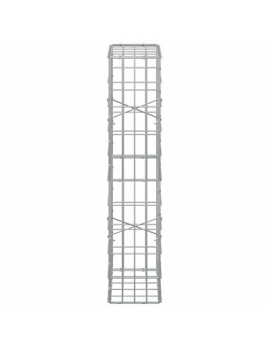 Gabione con Filo da 3,5 mm e Rete da 5x10 cm 50x20x100 cm