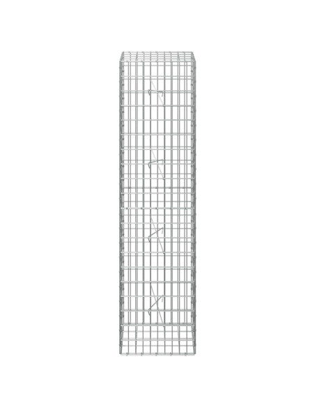 Gabione con Filo da 3,5 mm e Rete da 5x10 cm 50x20x200 cm
