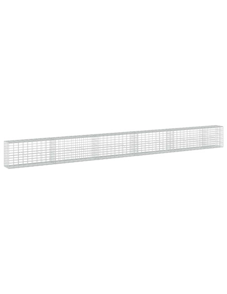 Gabione con Filo da 3,5 mm e Rete da 5x10 cm 550x30x50 cm