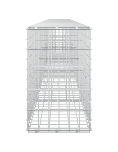 Gabione con Filo da 3,5 mm e Rete da 5x10 cm 600x30x50 cm