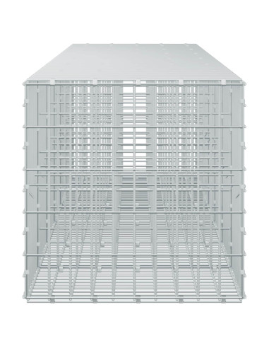 Gabione con Filo da 3,5 mm e Rete da 5x10 cm 650x50x50 cm