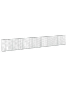 Gabione con Filo da 3,5 mm e Rete da 5x10 cm 700x30x100 cm 2