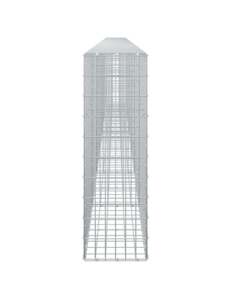 Gabione con Filo da 3,5 mm e Rete da 5x10 cm 700x30x100 cm