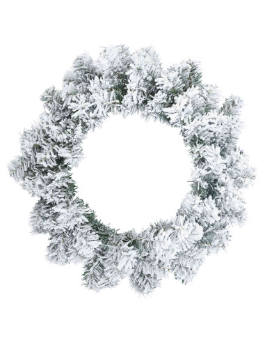 Set mini alberi di Natale 60 cm PVC Bianco