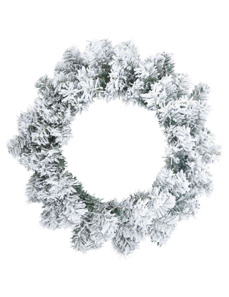 Set mini alberi di Natale 60 cm PVC Bianco