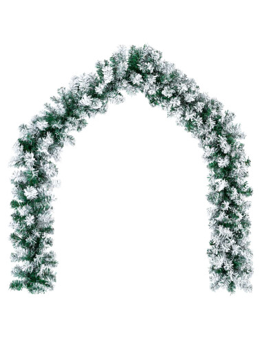 Set mini alberi di Natale 60 cm PVC Bianco