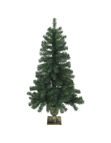 Set mini alberi di Natale 120 cm PVC Verde