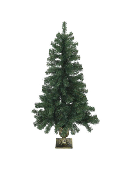Set mini alberi di Natale 120 cm PVC Verde