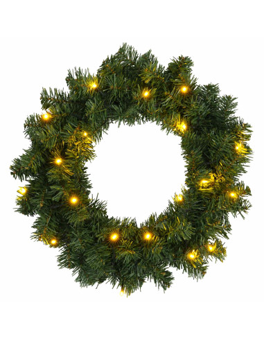 Set mini alberi di Natale 120 cm 275 LED Bianco caldo PVC Verde