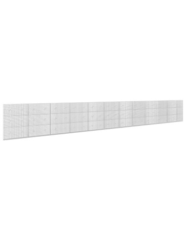 Gabione con filo da 5 mm e rete da 5x5 cm 1150x20x150 cm