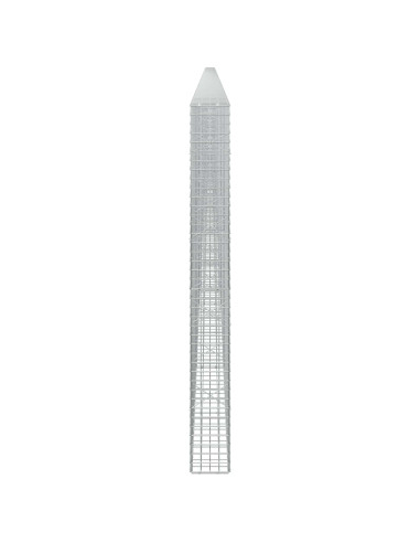 Gabione con filo da 5 mm e rete da 5x5 cm 950x20x200 cm