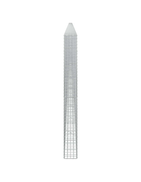 Gabione con filo da 5 mm e rete da 5x5 cm 950x20x200 cm