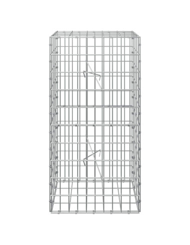 Gabione con Filo da 3,5 mm e Rete da 5x10 cm 50x20x100 cm