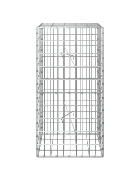 Gabione con Filo da 3,5 mm e Rete da 5x10 cm 50x20x100 cm