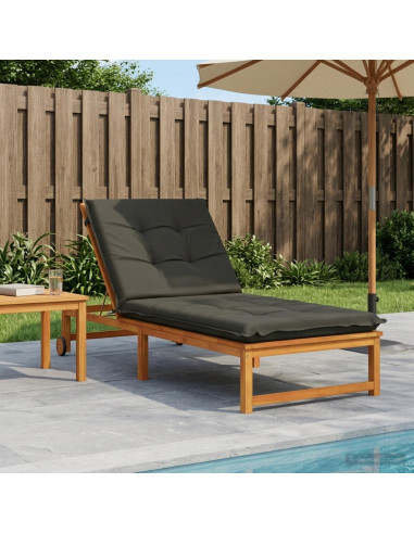 Cuscino per Lettino GEMERT 100% Poliestere Antracite