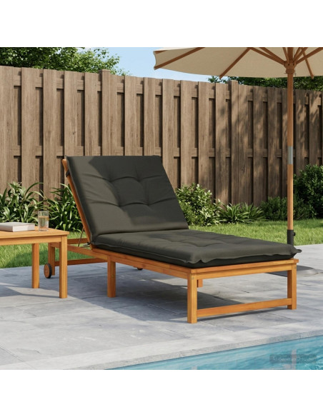 Cuscino per Lettino GEMERT 100% Poliestere Antracite