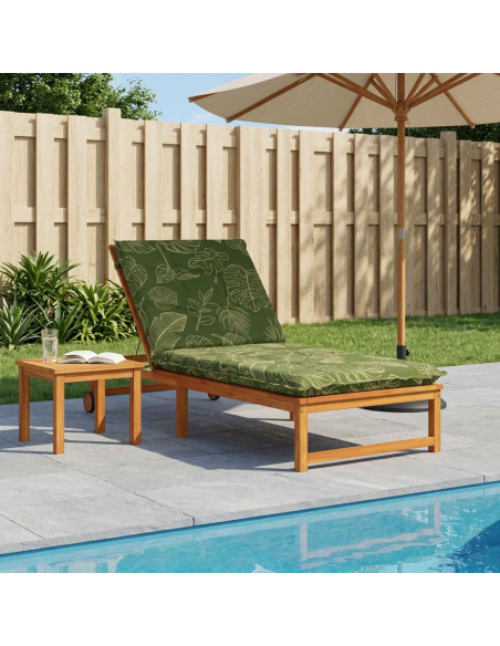 Cuscino per Lettino GEMERT 100% Poliestere Design a foglia