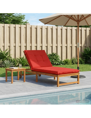 Cuscino per Lettino GEMERT 100% Poliestere Rosso