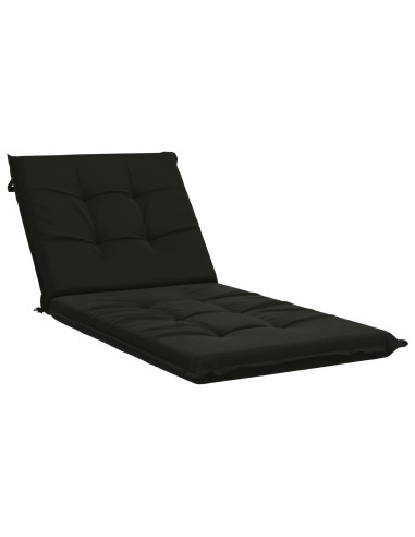 Cuscino per Lettino GEMERT 100% Poliestere Nero 190 x 90 x 9 cm