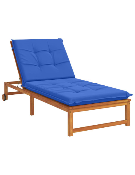 Cuscino per Lettino GEMERT 100% Poliestere Blu Reale
