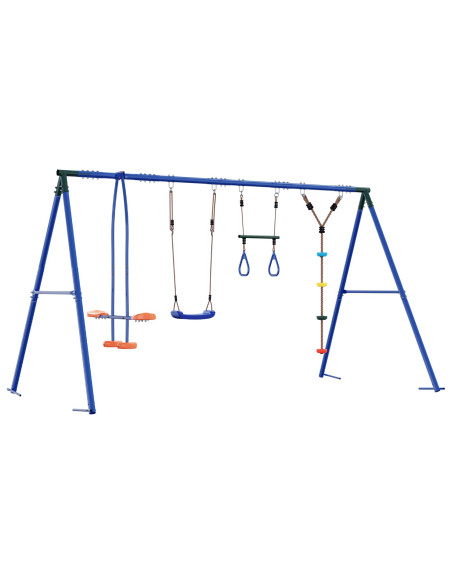 Set di Altalene per Esterni Multicolore 330 x 185 x 185 cm