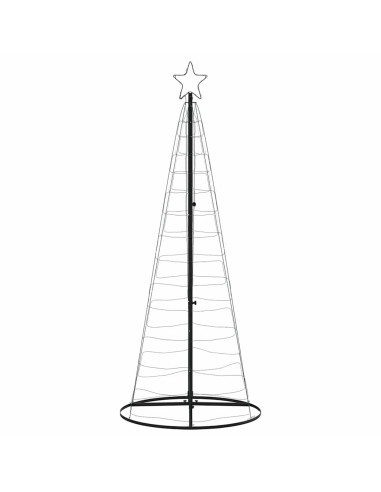 Albero di Natale a LED 200 LED Colorato 180 cm